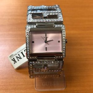 Guess watch with Swarovski crystals W12045L1